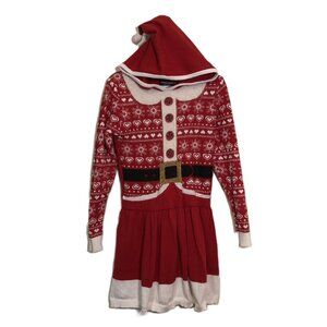Girls Holiday Sweater Dress - Size S(6-6X) - by Well Worn